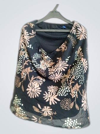 Blouse with Floral Pattern