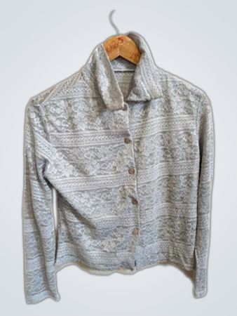 Gray Knit Sweater