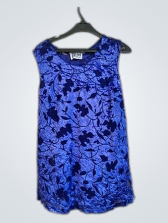 Blue Floral Dress