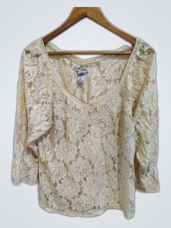 Ultra Pink Lace Top
