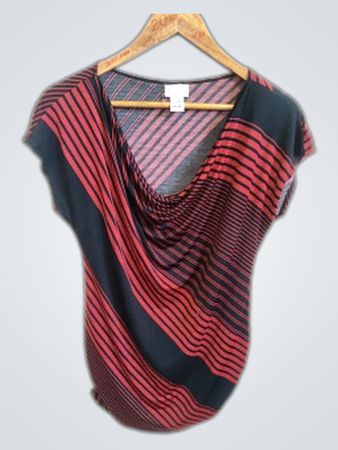 Motherhood Maternity Striped Top