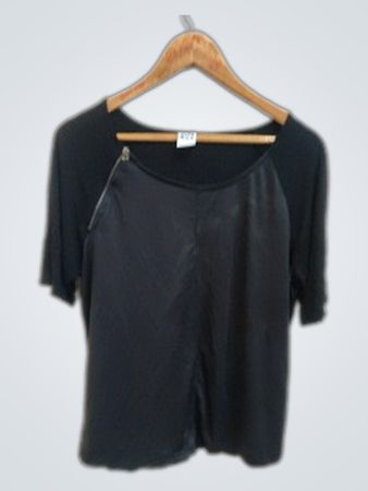 Vero Moda Black Short-Sleeve Top