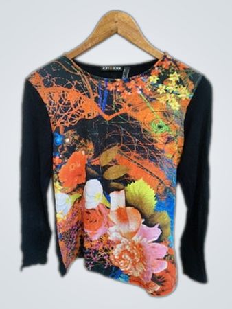 Punt Roma Floral Long-Sleeve Top