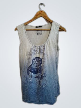 Vivactive Blue Gradient Sleeveless Top