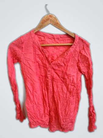 Pink Long Sleeve Top