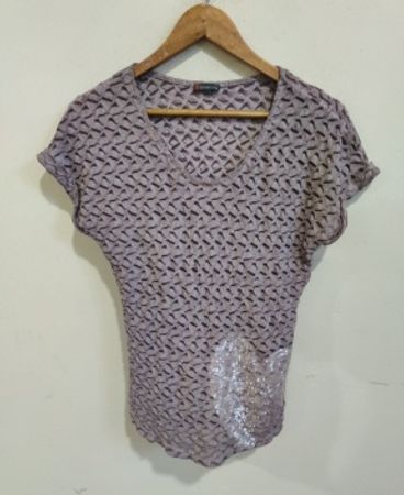 Street One Gray Knit Top