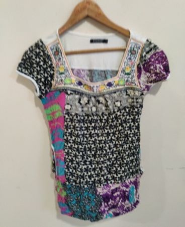 Miss Sixty Patchwork Top