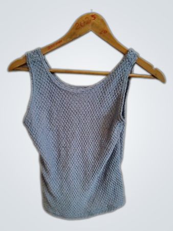 Unbranded Light Blue Knit Cami Top