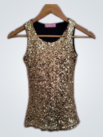 Googly Googy Sequin Top