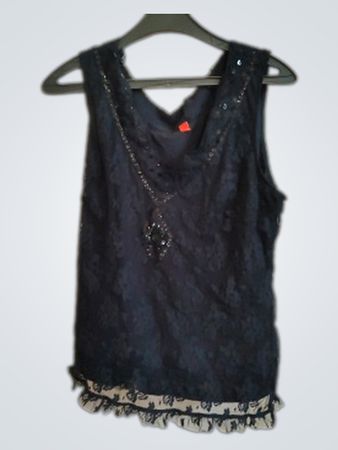 Black Lace Top