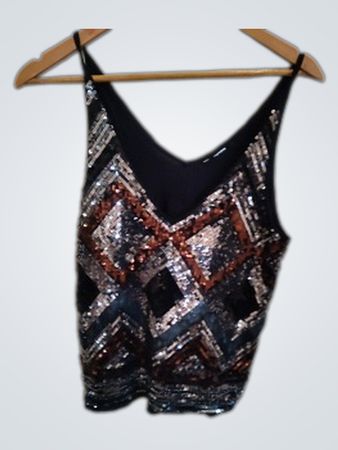 Sequin Tank Top