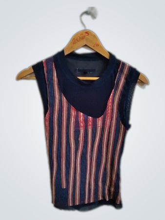 Striped Sleeveless Top