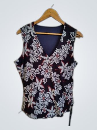 Floral Sleeveless Top