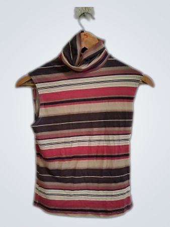 Striped Sleeveless Top