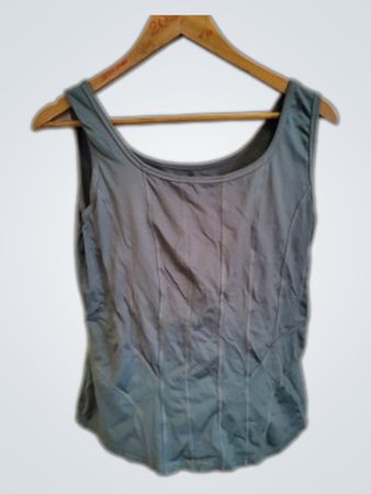 Blue Sleeveless Top