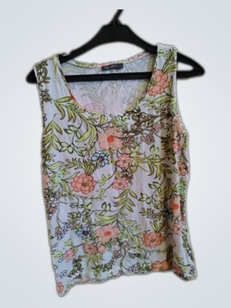 Marisello Floral Sleeveless Top