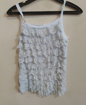 White Lace Tank Top