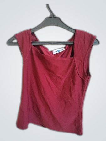 New Look Red Sleeveless Top