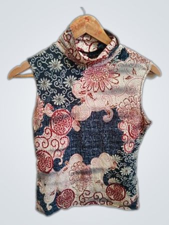 Floral Pattern Vest