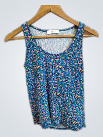 Promod Multicolor Abstract Tank Top
