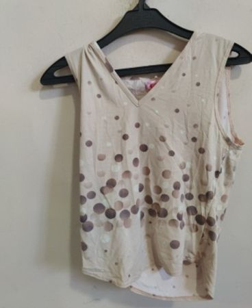 Only Polka Dot Sleeveless Top