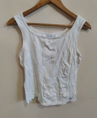 Lisa Torres White Tank Top