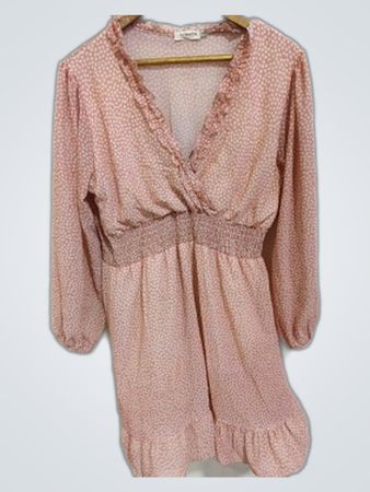 Actuelle Pink Floral Romper