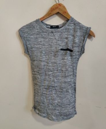 MIM Gray Sleeveless Shirt