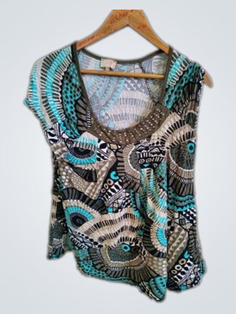 Love Cattoni Sleeveless Top
