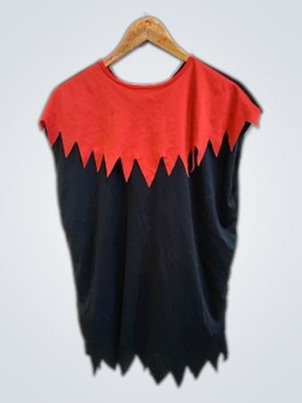 Red and Black Cape