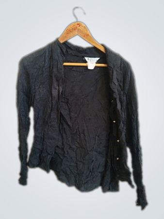 Marella Black Long-Sleeve Top