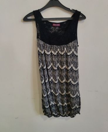 Renato Bene Black Lace Dress
