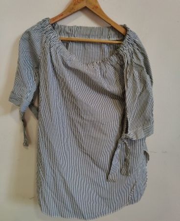 Striped Off-The-Shoulder Top
