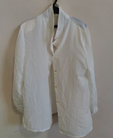 White Long-Sleeve Shirt