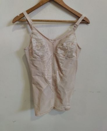 Beige Lace Bodysuit