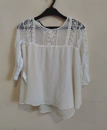 White Lace Blouse