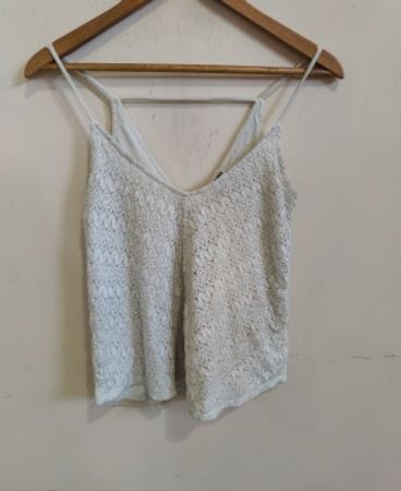 TALLY WEIX White Lace Top