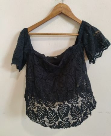 Black Lace Top