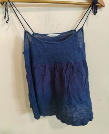 Blue Lace Top
