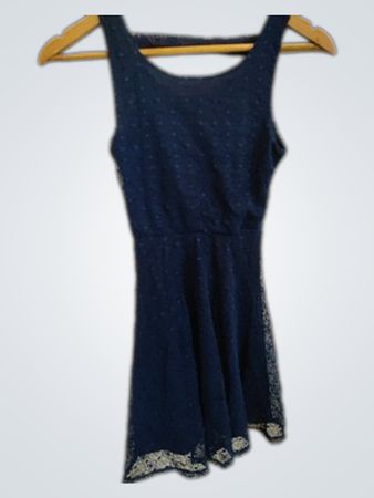 Jennyfer Blue Lace Dress