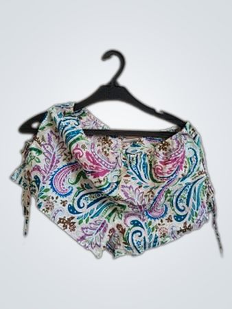 Miss Helenen Multicolor Paisley Wrap Dress