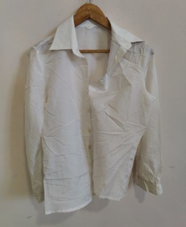White Button-Down Shirt