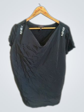 Black Short-Sleeve T-Shirt