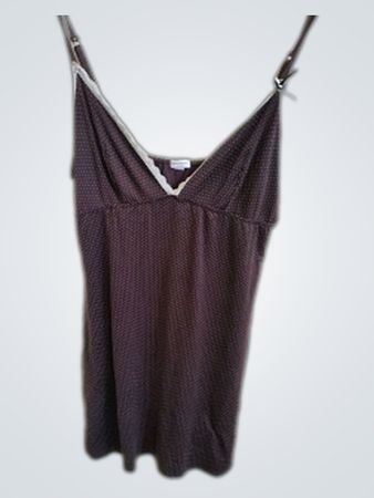 Briefing Brown Polka Dot Dress
