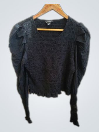 MONKL Black Blouse