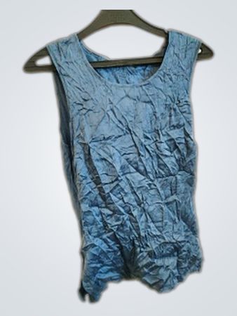 Intimissimi Blue Crinkled Cami Top