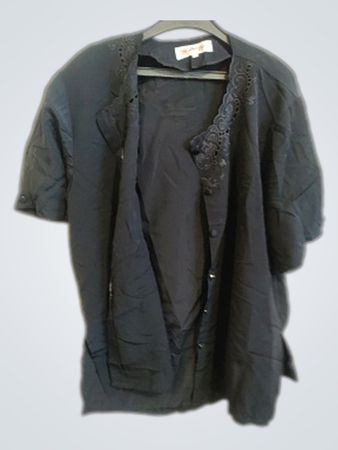 Black ZhongYue Cardigan