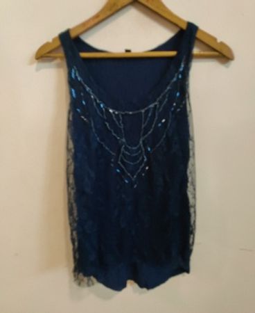Blue Lace Dress