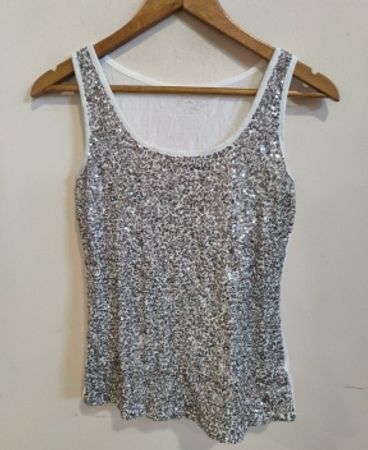 Sequined Tank Top