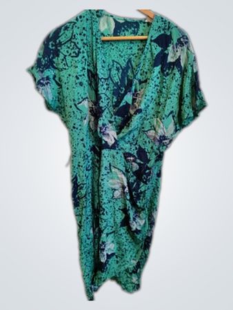 Green Floral Dress